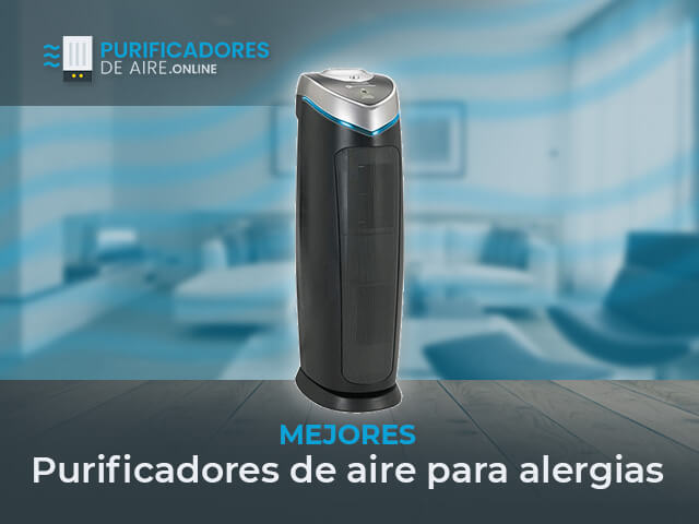Limpiador Purificador De Aire Ionizador Silencioso revitalizador filtro para las Alergias Polen de polvo